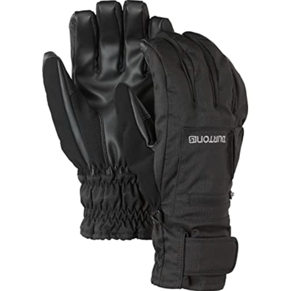 BURTON Mens Baker 2 in 1 Under Glove, True Black, Small